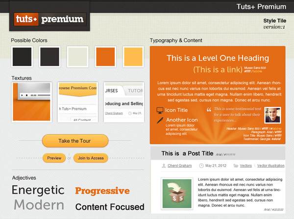 Фото - Style Tiles: альтернатива полному макету сайта для веб дизайнера